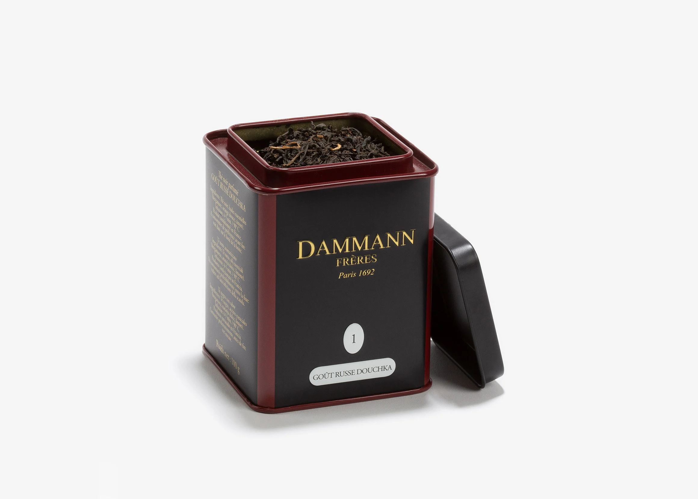 1 -Gout Russe Douchka чай в банке 100g Gout Russe Douchka чай в банке 100 г