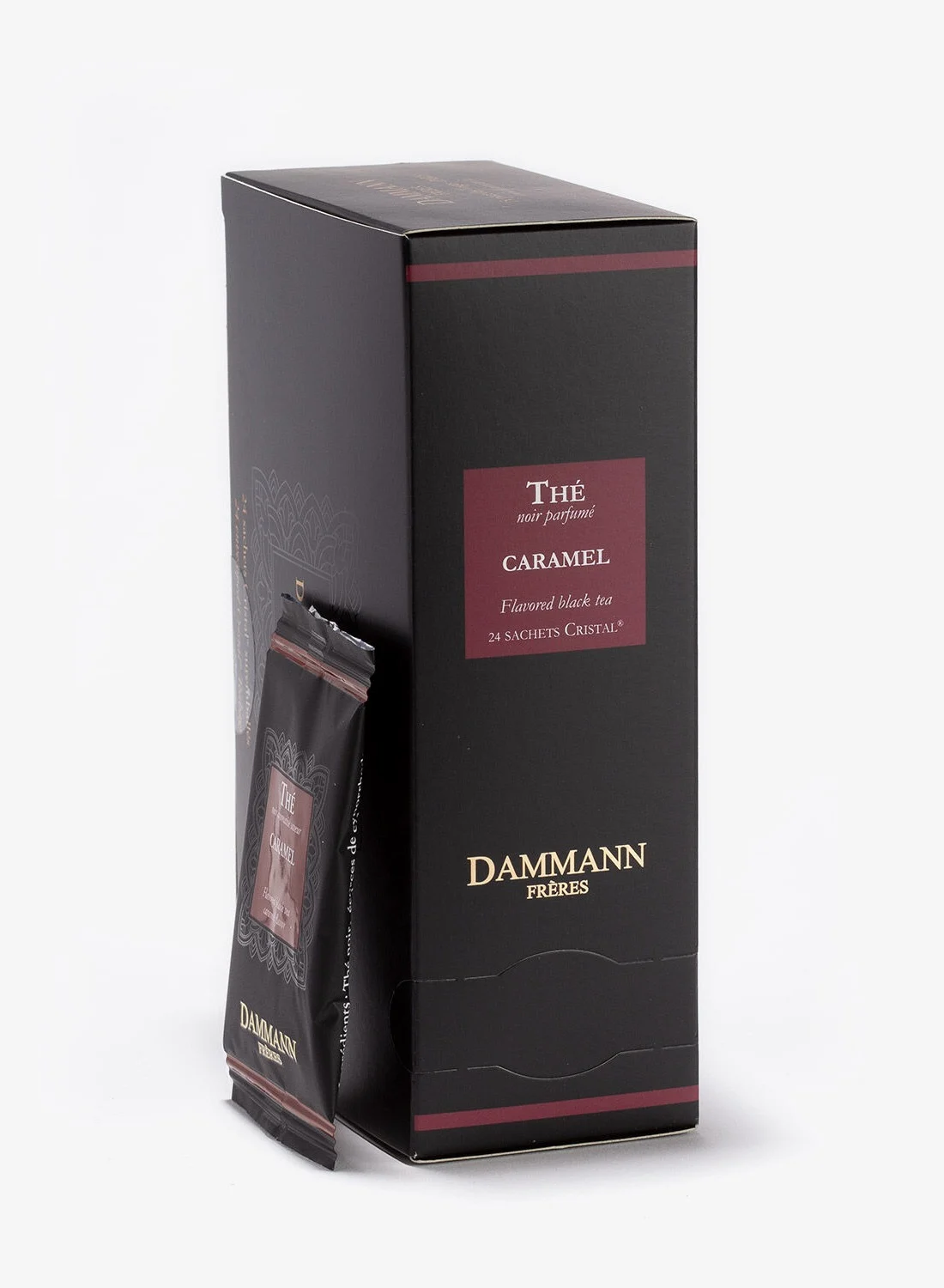 Чёрный чай Dammann Frères Caramel с карамелью, 24 пакетика Чёрный чай Dammann Frères Caramel со вкусом карамели, 24 пакетика