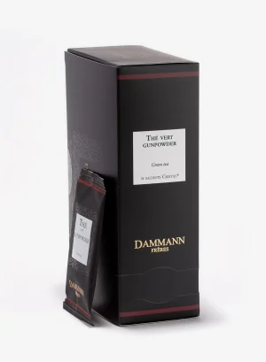 Зелёный чай Dammann Frères Gunpowder, 24 пакетика