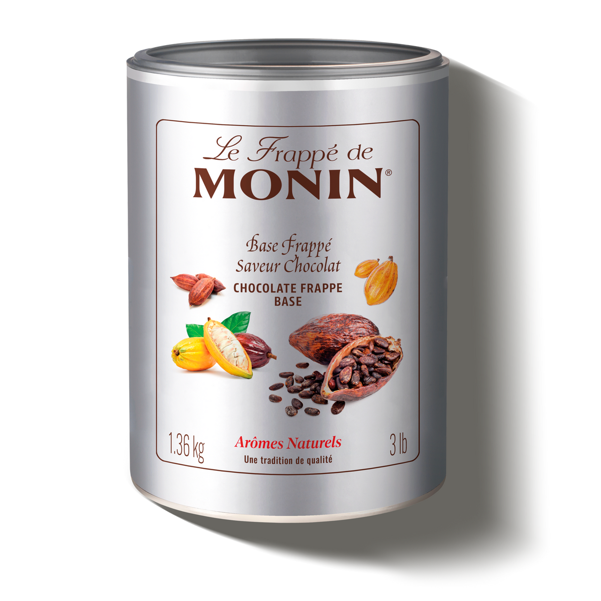 MONIN Chocolate Frappé 1.36 kg Основа для фраппе MONIN Chocolate, 1,36 кг