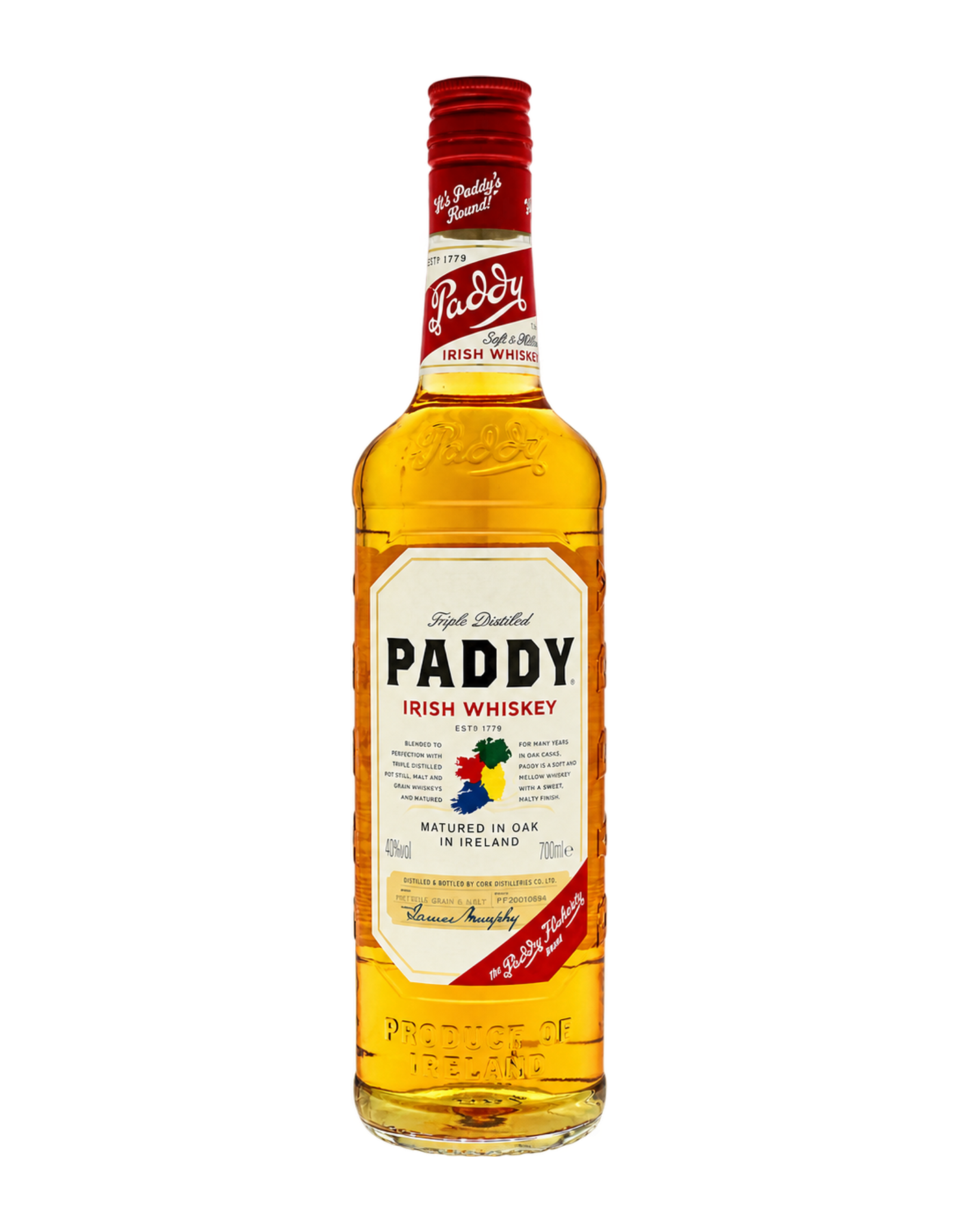 Виски Paddy 40% 0.7 L Виски Paddy 40% 0.7 L