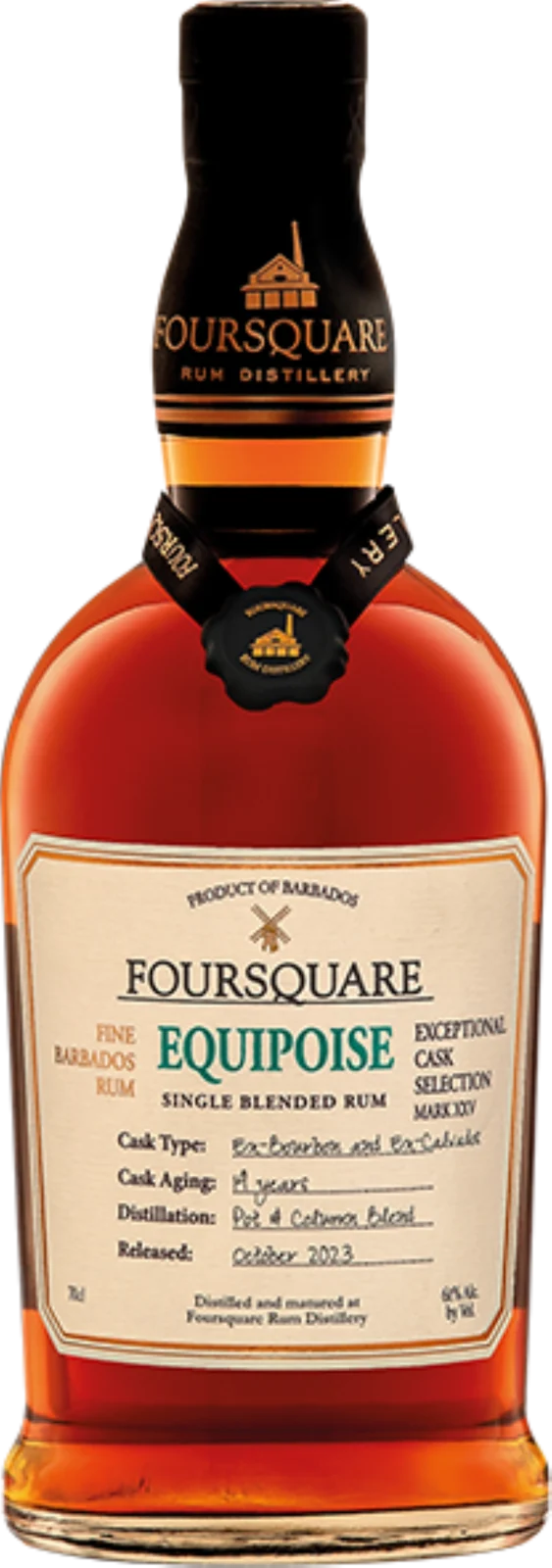 Ром Foursquare Equipoise 14 лет 61% 700 мл Ром Foursquare Equipoise 14 лет 61% 700 мл