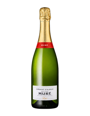 Белое игристое вино брют MURE Cremant