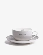 Jumbo tea cup+sauser 30 cl dammann