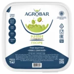 AGROBAR замороженное пюре киви с семенами 1 кг