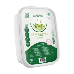Замороженное пюре AGROBAR Лемонграсс без добавленного сахара, 250 г