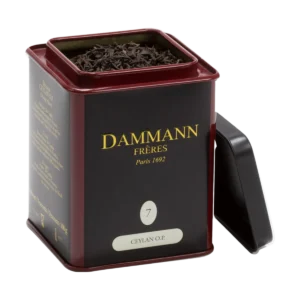 Чёрный чай Dammann Frères Ceylan O.P. №7, банка 100 г