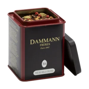 Чёрный чай Dammann Frères Thé des Mille Collines №364, банка 150 г
